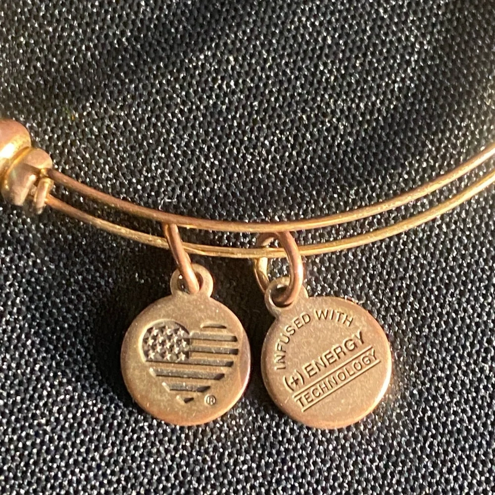 Alex & Ani Yellow and Gold Beaded Bracelet - Picture 3 of 3